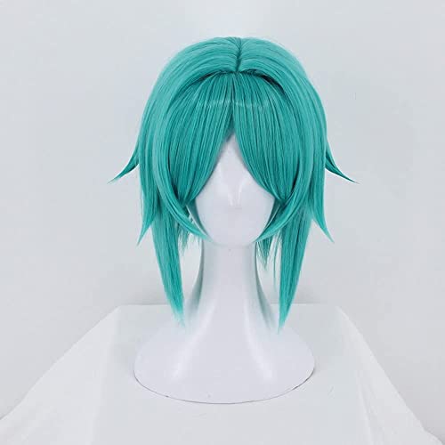 2022 Cos Wig Anime Land of the Lustrous Cosplay Wigs Phosphophyllite Cosplay Wig Heat Resistant Synthetic Wig Halloween Party Houseki no Kuni von SEIZIS