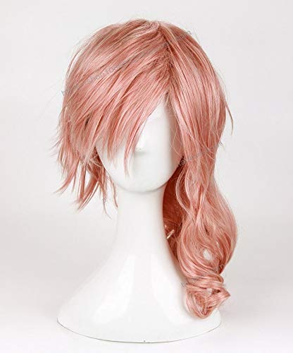 Cosplay Wigs Halloween Anime Final Fantasy FF13 Eclair Farron Lightning Cosplay Perücke For Party von SEIZIS