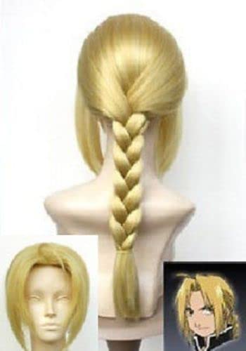SEIZIS Wig Anime Cosplay Anime Wig Cosplay Game Character COS Brown Gold Big Scorpion high Temperature Wire Socket von SEIZIS