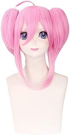 SEIZIS Wig Anime Cosplay Perücke for Fasching Nachtleben CluI Party Dress Up Perücke Cosplay Perücke Lax Star Guardian LOL Rosa Modellierperücke von SEIZIS