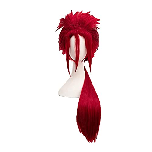 SEIZIS Wig Anime Cosplay Rollenspiel for FF7 Final Fantasy VII FFVII Reno 75 cm rotes langes Hochtemperaturfaserhaar Cosplay Perücke von SEIZIS