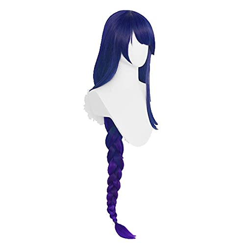 WHBHD Game Genshin Impact Shogun Cosplay Perücke Lange Blaue lila Geflochtene Hitzebeständige Synthetische Haar Anime Cosplay Perücken + Perücke Kappe WHBHD Game Genshin Impact Shogun Cosplay Perücke Lange Blaue lila Geflochtene Hitzebeständige Synthetische Haar Anime Cosplay Perücken + Perücke Kappe von SEIZIS