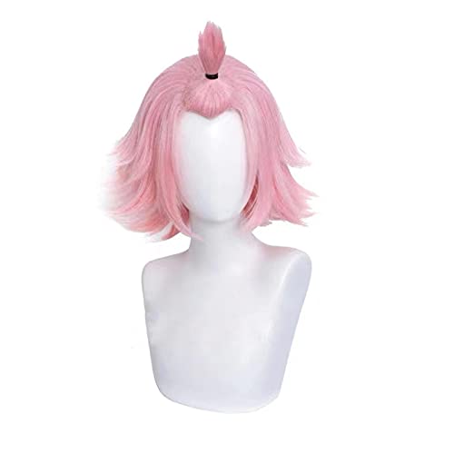 WHBHD Genshin Wirkung Diona Cosplay Perücke Kurz 32cm Rosa Cosplay Anime Cosplay Perücken Hitzebeständige synthetische Perücken Halloween Haare von SEIZIS