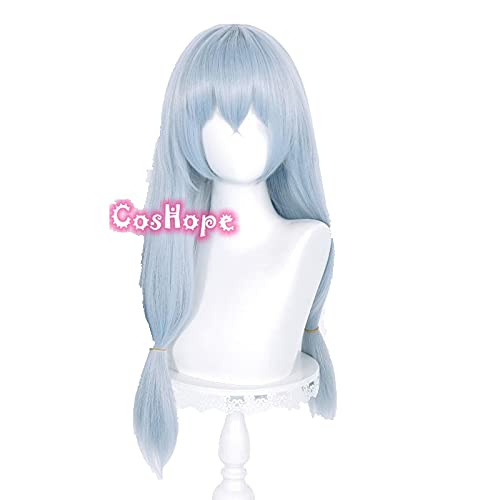 WHBHD Jujutsu Kaisen Mahito Cosplay 70cm Lange Weihnachten Silber blau Graue Perücke Cosplay Anime Cosplay Perücken Hitzebeständige synthetische Perücken von SEIZIS