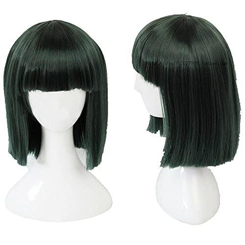 WHBHD Spirited Auswärts Haku Nigihayami Kohakunushi 35cm Kurze Grün Gemischte Cosplay Hitzebeständige synthetische Haarperücken + Perücke Kappe von SEIZIS