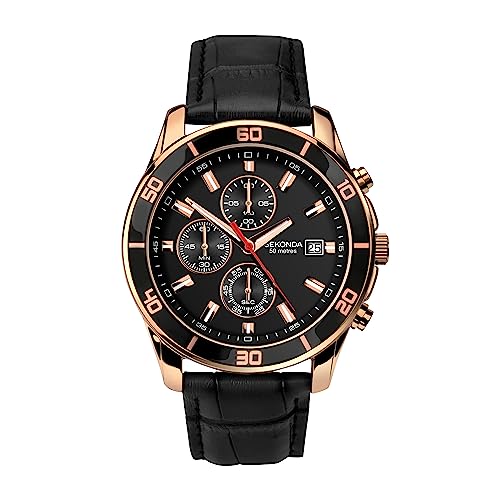 Sekonda Herren-Armbanduhr Chronograph Quarz 1051.27 von SEKONDA