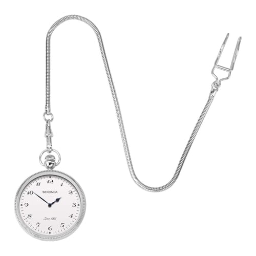 Sekonda Unisex Quarzwerk Armbanduhr mit weiÃŸ analog Zifferblatt und Armband 1792 von SEKONDA