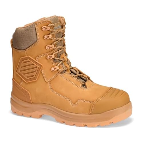 Sekureco S3S HRO FO SC HI Ci AN LG SR FD22 Verbundleder-Stiefel, Weizen, 44 EU von SEKURECO