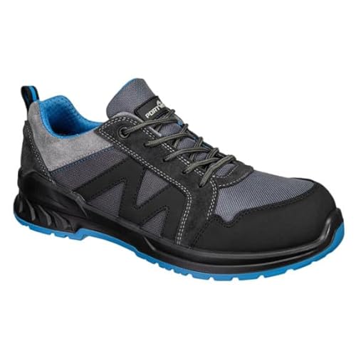 Sekureco Stiefel aus Veloursleder Composite S1PS SR FO FC23, Schwarz/Blau, 40 EU Sekureco Stiefel aus Veloursleder Composite S1PS SR FO FC23, Schwarz/Blau, 40 EU von SEKURECO