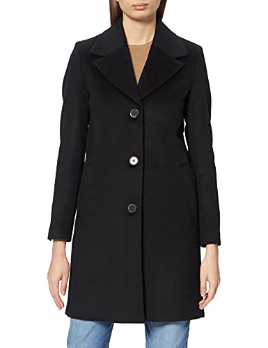 SELECTED FEMME BLACK Damen SLFNEW SASJA Wool Coat B Mantel, 38 von SELECTED FEMME