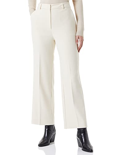 SELECTED FEMME A/S Damen Slfmyla Hw Wide Pant Noos Hose, Birch, 36W / 30L EU von SELECTED FEMME