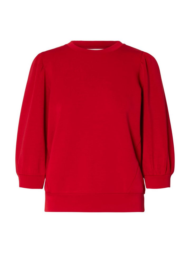 SELECTED FEMME Blusenshirt locker geschnitten Rundhalsausschnitt SLFTENNY 3/4 SWEAT TOP NOOS SELECTED FEMME Blusenshirt locker geschnitten Rundhalsausschnitt SLFTENNY 3/4 SWEAT TOP NOOS von SELECTED FEMME