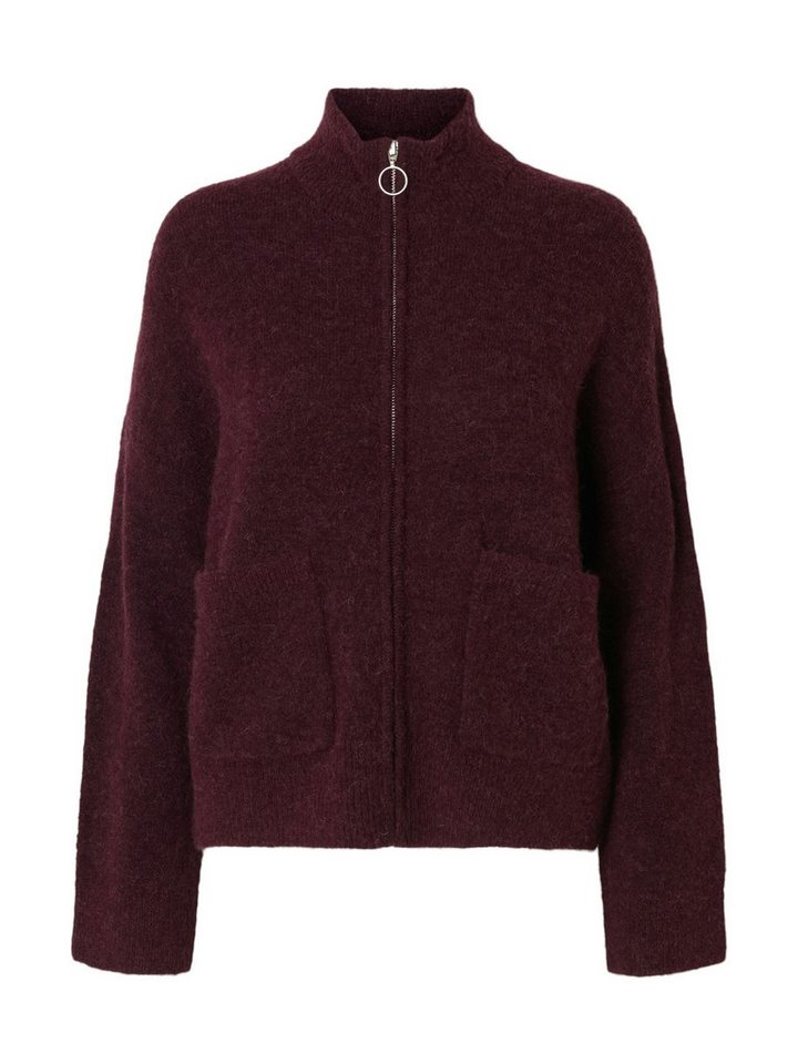 SELECTED FEMME Cardigan Modischer Strick mit Reißverschluss-Detail Knit Cardigan SELECTED FEMME Cardigan Modischer Strick mit Reißverschluss-Detail Knit Cardigan von SELECTED FEMME