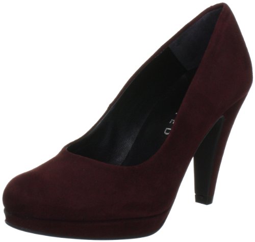 SELECTED FEMME Damen Nina High Heel Suede Pumps, Braun (Russet Brown) von SELECTED FEMME