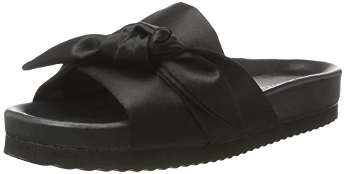 SELECTED FEMME Damen SFADLENE Slider Offene Sandalen, Schwarz (Black) von SELECTED FEMME