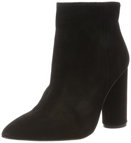 SELECTED FEMME Damen SFALEXANDRA Round Heel Suede Boot Stiefel, Schwarz (Black), 37 EU von SELECTED FEMME