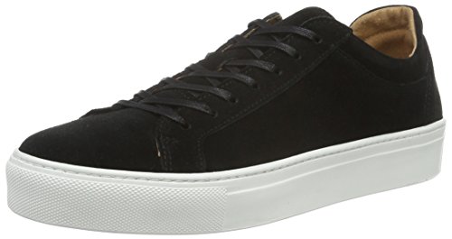 SELECTED FEMME Damen SFDONNA Suede Sneakers, Schwarz (Black), 36 von SELECTED FEMME