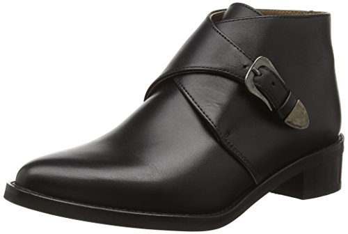 SELECTED FEMME Damen SFSCARLETT Leather Boot Bootsschuhe, Schwarz (Black), 39 EU von SELECTED FEMME