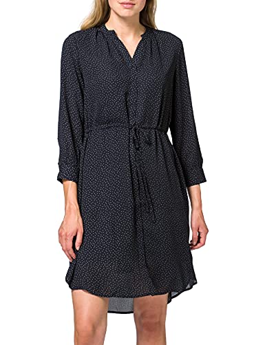 SELECTED FEMME Damen Slfdamina 7/8 Aop Dress B Noos Kleid, Dark Sapphire 2, 34 EU von SELECTED FEMME