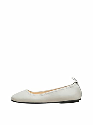 Selected femme Damen SLFEMMA Leather Ballerina B Ballerinas, Drizzle, 38 EU Selected femme Damen SLFEMMA Leather Ballerina B Ballerinas, Drizzle, 38 EU von SELECTED FEMME