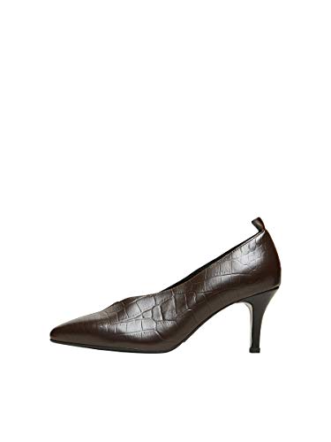 Selected Femme Damen SLFHARPER Leather B Pump, Black, 41 EU von Selected Femme