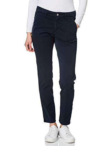 SELECTED FEMME Damen Slfmiley Mw Chino U Noos Hose, Navy Blazer, 34 EU von SELECTED FEMME