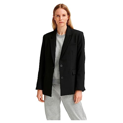 SELECTED FEMME Damen SLFRITA LS Classic Black B NOOS Blazer, 38 von SELECTED FEMME