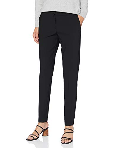 SELECTED FEMME Damen Slfrita Mw Slim Pant Black B Noos Hose, 36 von SELECTED FEMME