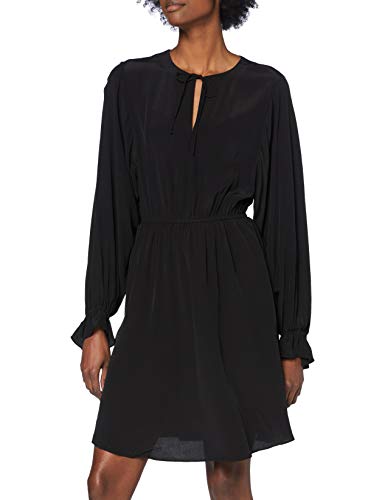 SELECTED FEMME Damen SLFRIYANKA-Vienna LS Short Dress B Kleid, Black, 38 von SELECTED FEMME