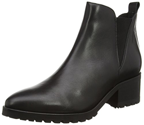 SELECTED FEMME Damen Sfminna Leather F Chelsea Boots, Schwarz (Black) von SELECTED FEMME