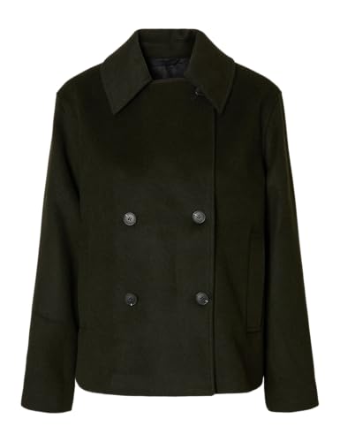 SELECTED FEMME Damen Slfalma Lano Jacket Noos, Deep Depths, Numeric_44 von SELECTED FEMME