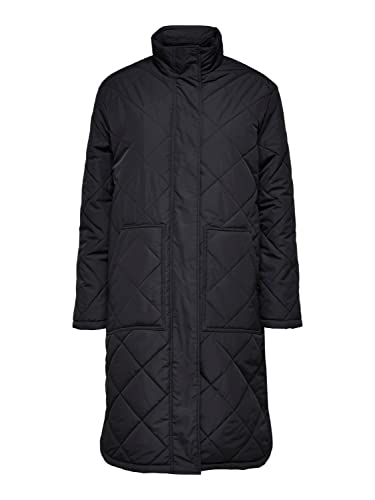 SELECTED FEMME Damen Slfnadina Coat B Noos Mantel, Schwarz, 38 EU von SELECTED FEMME