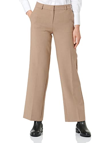 SELECTED FEMME Damen Slfrita Mw Wide Pant Camel Mlg B Noos Hose, Camel, 34 EU von SELECTED FEMME