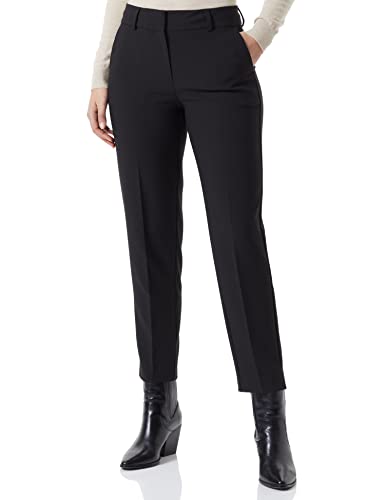 SELECTED FEMME Damen Slfrita-ria SLFRITA RIA MW CROPPED PANT BLACK NOOS, Schwarz, 36 EU von SELECTED FEMME