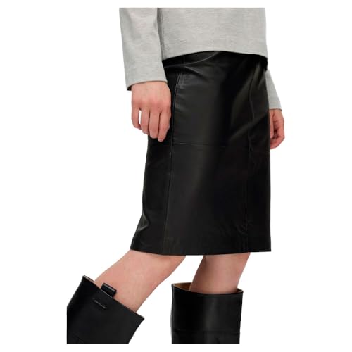 SELECTED FEMME Female Lederrock High Waist SELECTED FEMME Female Lederrock High Waist von SELECTED FEMME