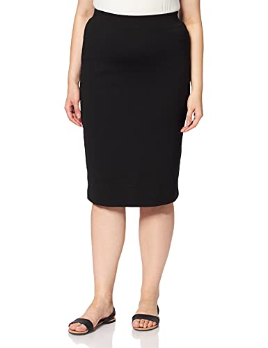 SELECTED FEMME Damen Slfshelly Mw Pencil Skirt Noos Rock, Black, XL EU von SELECTED FEMME