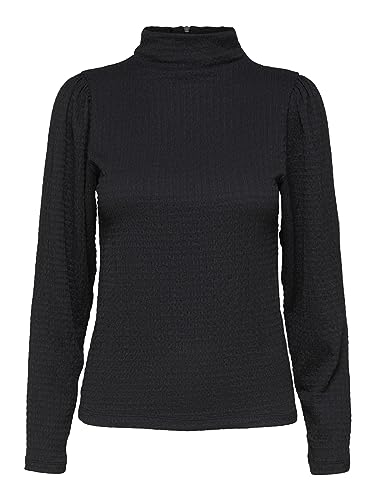 SELECTED FEMME Damen Slfbea Top B Noos Langarmshirt, Schwarz, XL EU von SELECTED FEMME