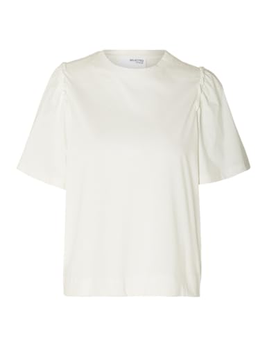 SELECTED FEMME Female T-Shirt Gerüschtes Baumwoll von SELECTED FEMME