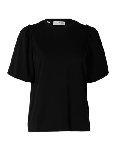 SELECTED FEMME Female T-Shirt Gerüschtes Baumwoll von SELECTED FEMME