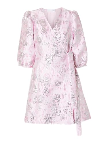 SELECTED FEMME Female Wickelkleid Geblümtes Jacquard von SELECTED FEMME