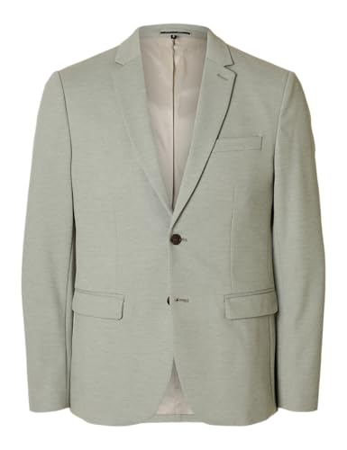 SELECTED FEMME Herren Slhslimaitor Jersey Struc BLZ Flex Noos, Vetiver, 54 EU von SELECTED FEMME