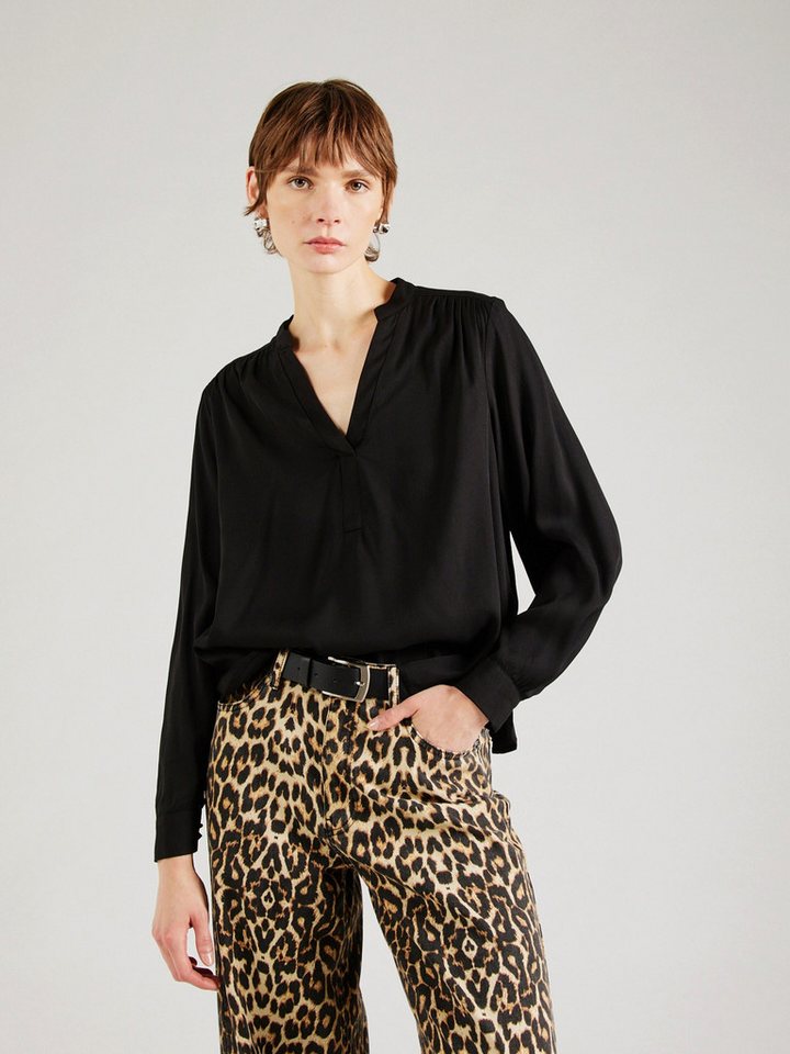 Selected Langarmbluse SLFMADDI (1-tlg) Drapiert/gerafft von Selected