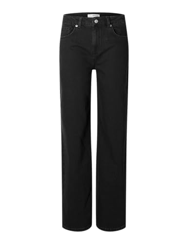 SELECTED FEMME SLFALICE HW Wide Long Black Jeans NOOS von SELECTED FEMME