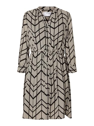 SELECTED FEMME SLFDAMINA 7/8 AOP Dress B NOOS von SELECTED FEMME