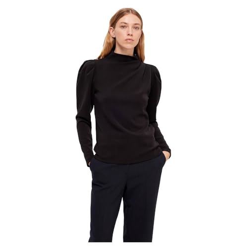 SELECTED FEMME SLFFENJA LS T-Neck TOP B NOOS von SELECTED FEMME