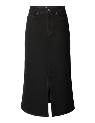 SELECTED FEMME Female Midirock Schwarzer Jeans von SELECTED FEMME