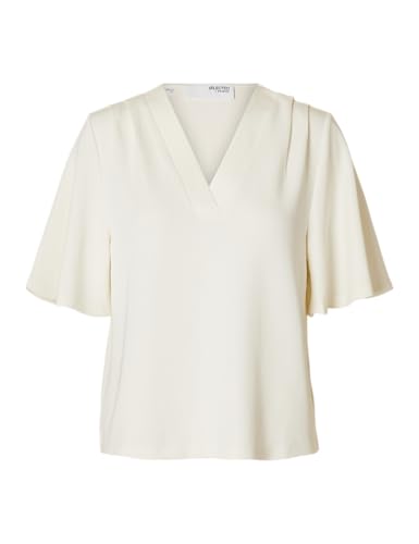 SELECTED FEMME Female Top mit V-Ausschnitt Kurzarm von SELECTED FEMME