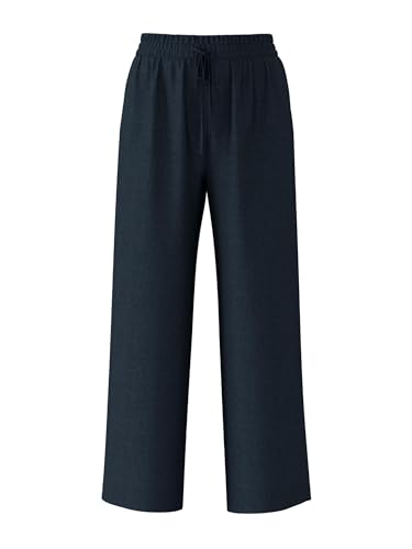 SELECTED FEMME Slfviva-Gulia Hw Long Linen Pant Noos von SELECTED FEMME