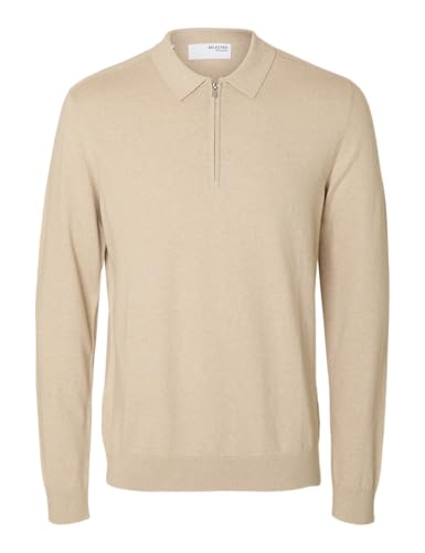 SELECTED FEMME Slhberg Ls Half Zip Polo Noos von SELECTED FEMME