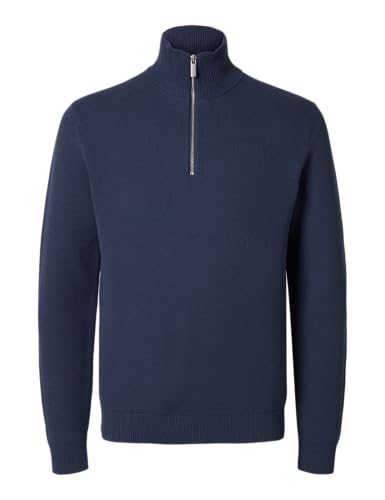 SELECTED FEMME Slhdane Ls Knit Structure Half Zip Noos von SELECTED FEMME